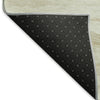 Dalyn Pacifica PA6 Beige Machine Washable Area Rug Backing Image