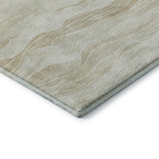 Dalyn Pacifica PA6 Beige Machine Washable Area Rug Corner Image