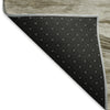 Dalyn Pacifica PA6 Brown Machine Washable Area Rug Backing Image
