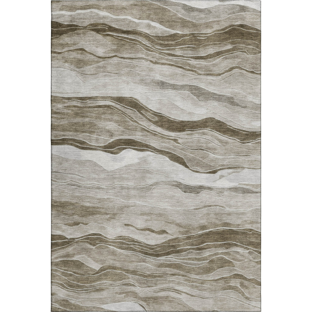 Dalyn Pacifica PA6 Brown Machine Washable Area Rug main image