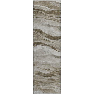 Dalyn Pacifica PA6 Brown Machine Washable Area Rug Runner Main Image