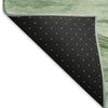 Dalyn Pacifica PA6 Green Machine Washable Area Rug Backing Image