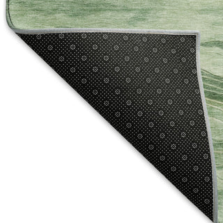 Dalyn Pacifica PA6 Green Machine Washable Area Rug Backing Image
