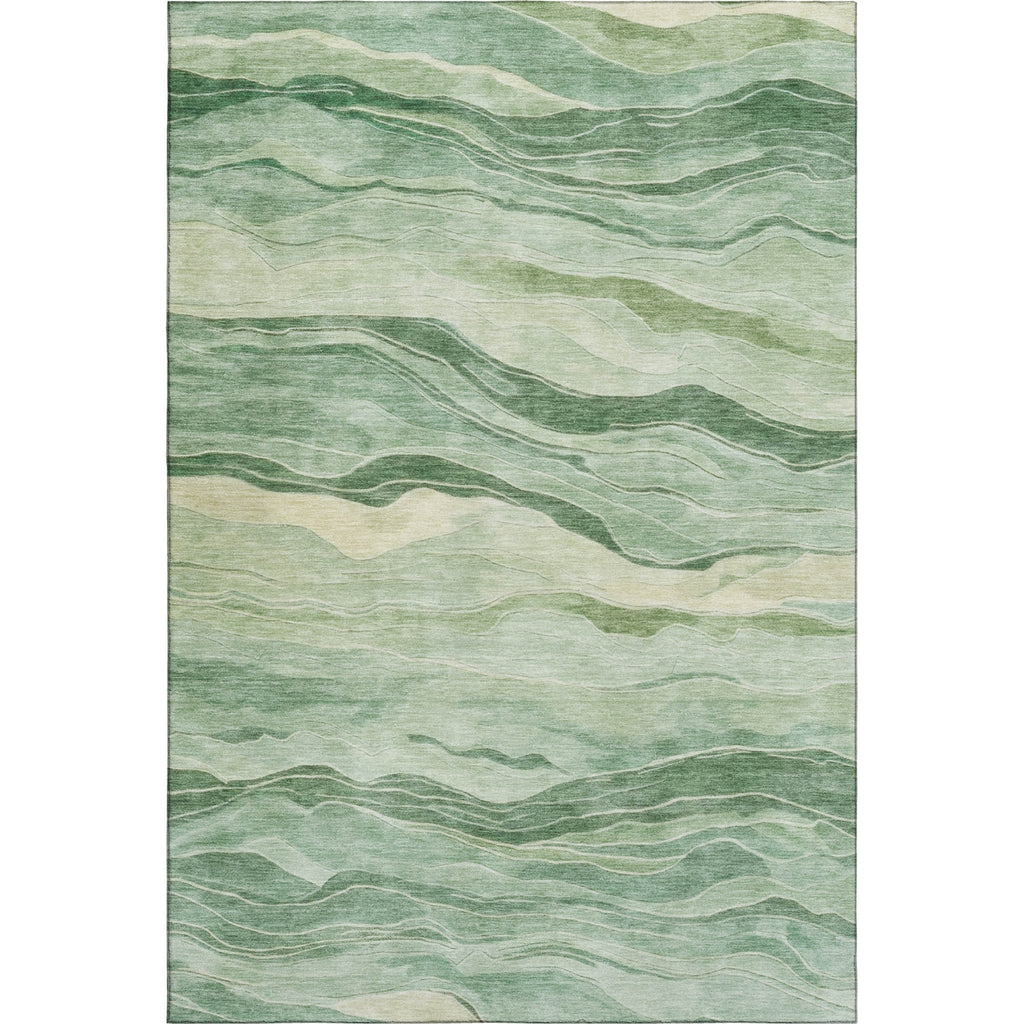 Dalyn Pacifica PA6 Green Machine Washable Area Rug main image