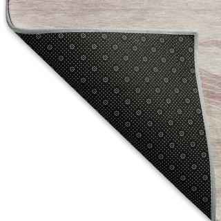 Dalyn Pacifica PA6 Pink Machine Washable Area Rug Backing Image