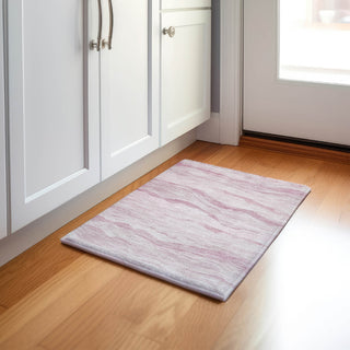 Dalyn Pacifica PA6 Pink Machine Washable Area Rug Scatter Lifestyle Image Feature