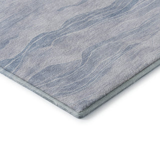 Dalyn Pacifica PA6 Sky Machine Washable Area Rug Corner Image