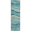 Dalyn Pacifica PA6 Turquoise Machine Washable Area Rug Runner Main Image