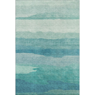 Dalyn Pacifica PA9 Turquoise Machine Washable Area Rug main image