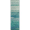 Dalyn Pacifica PA9 Turquoise Machine Washable Area Rug Runner Main Image