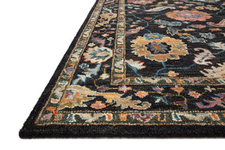 Loloi Padma PMA-01 Black / Multi Area Rug Corner Image