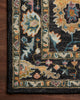 Loloi Padma PMA-01 Black / Multi Area Rug Corner Image