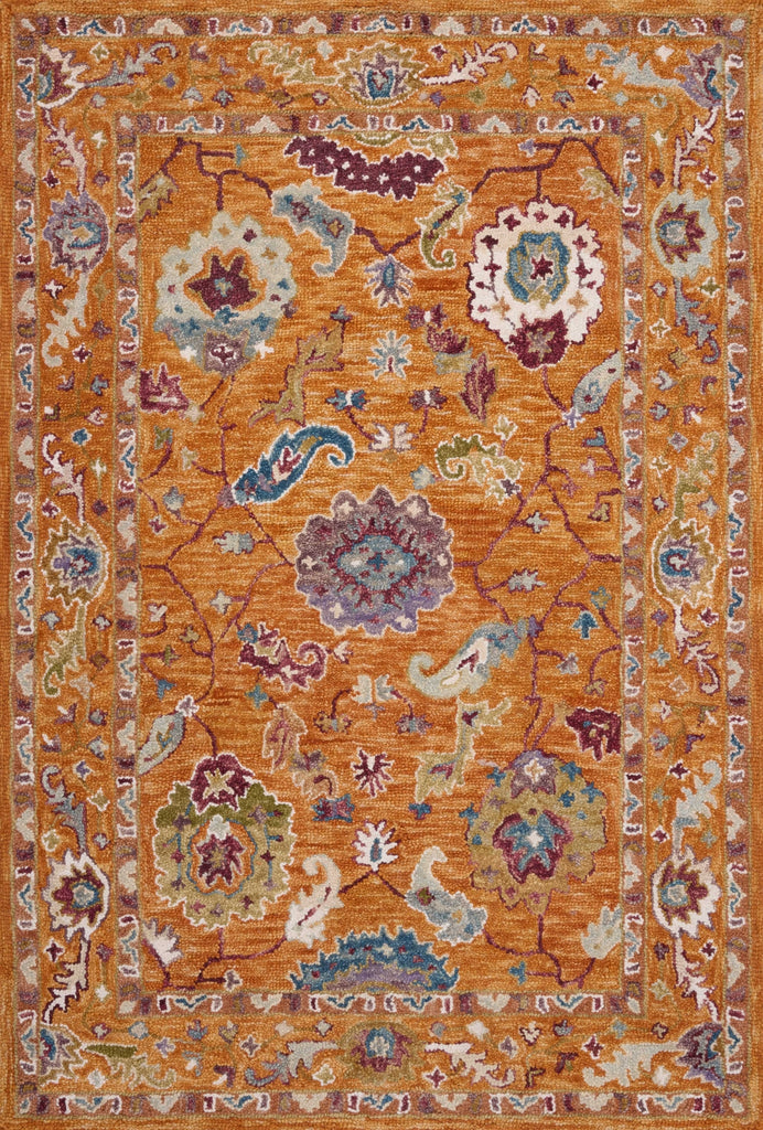 Loloi Padma PMA-01 Orange / Multi Area Rug