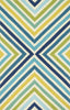 Loloi Palm Springs PM-01 Blue / Green Area Rug by Dann Foley Main