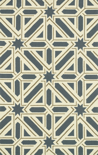 Loloi Palm Springs PM-04 Slate / Taupe Area Rug by Dann Foley main image