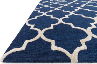 Loloi Panache PC-01 Navy / Silver Area Rug Round Image