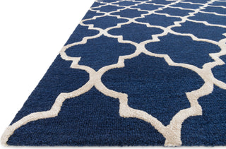 Loloi Panache PC-01 Navy / Silver Area Rug Corner Shot