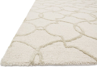 Loloi Panache PC-04 Ivory / Silver Area Rug Round Image
