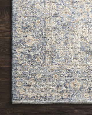 Loloi Pandora PAN-01 Blue/Gold Area Rug Lifestyle Image Feature