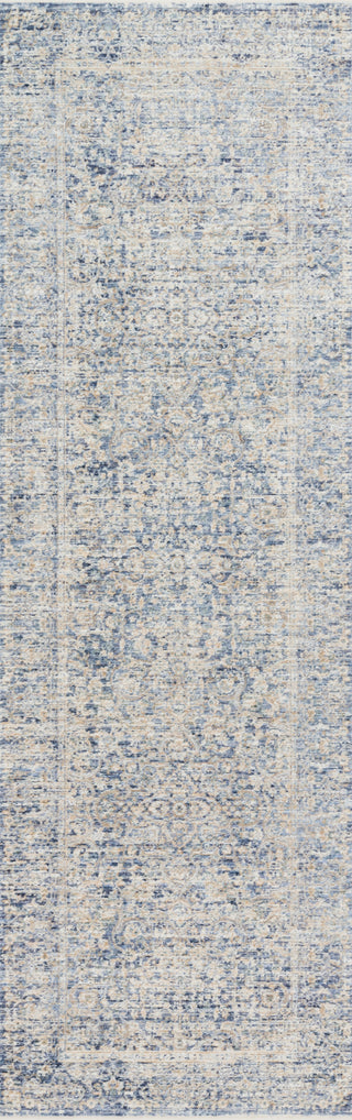 Loloi Pandora PAN-01 Blue/Gold Area Rug Runner Image