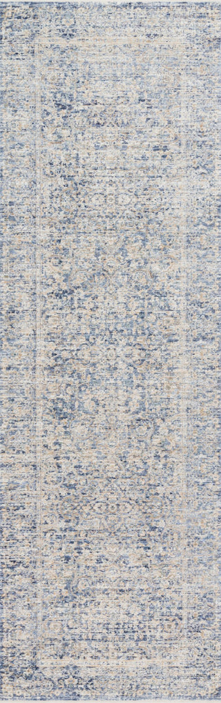 Loloi Pandora PAN-01 Blue/Gold Area Rug Runner Image