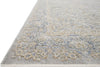 Loloi Pandora PAN-01 Stone/Gold Area Rug Corner Image