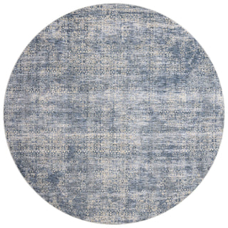 Loloi Pandora PAN-03 Dark Blue Area Rug Round Image
