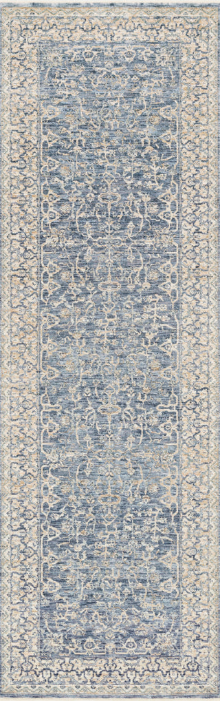 Loloi Pandora PAN-04 Dark Blue/Ivory Area Rug Runner Image