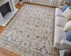 Feizy Pasha 39M4F Ivory/Blue/Red Area Rug Lifestyle Image Feature