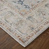 Feizy Pasha 39M4F Ivory/Blue/Taupe Area Rug