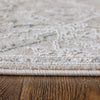 Feizy Pasha 39M6F Taupe/Ivory/Blue Area Rug