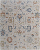 Feizy Pasha 39M8F Ivory/Blue/Gold Area Rug