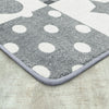 Joy Carpets Claremont Kids Patchwork Girl Cloudy Area Rug