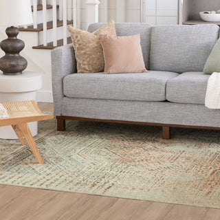 Karastan Memento Pathways Ivory Area Rug Lifestyle Image Feature