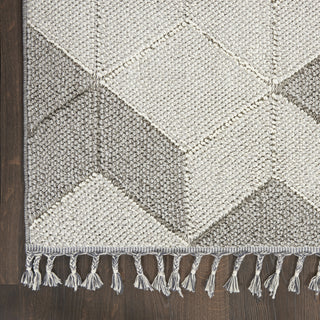 Nourison Paxton PAX02 Grey Slate Area Rug Detail Image
