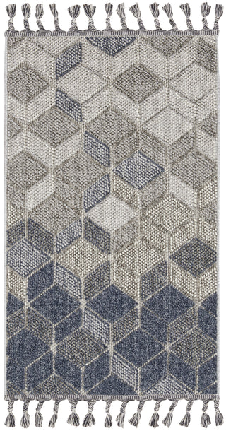 Nourison Paxton PAX02 Grey Slate Area Rug main image