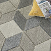 Nourison Paxton PAX02 Grey Slate Area Rug Corner Image