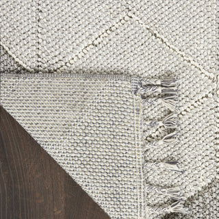 Nourison Paxton PAX02 Grey Slate Area Rug Corner Image
