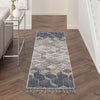 Nourison Paxton PAX02 Grey Slate Area Rug Corner Image