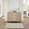 Nourison Paxton PAX05 Ivory/Grey Area Rug Corner Image