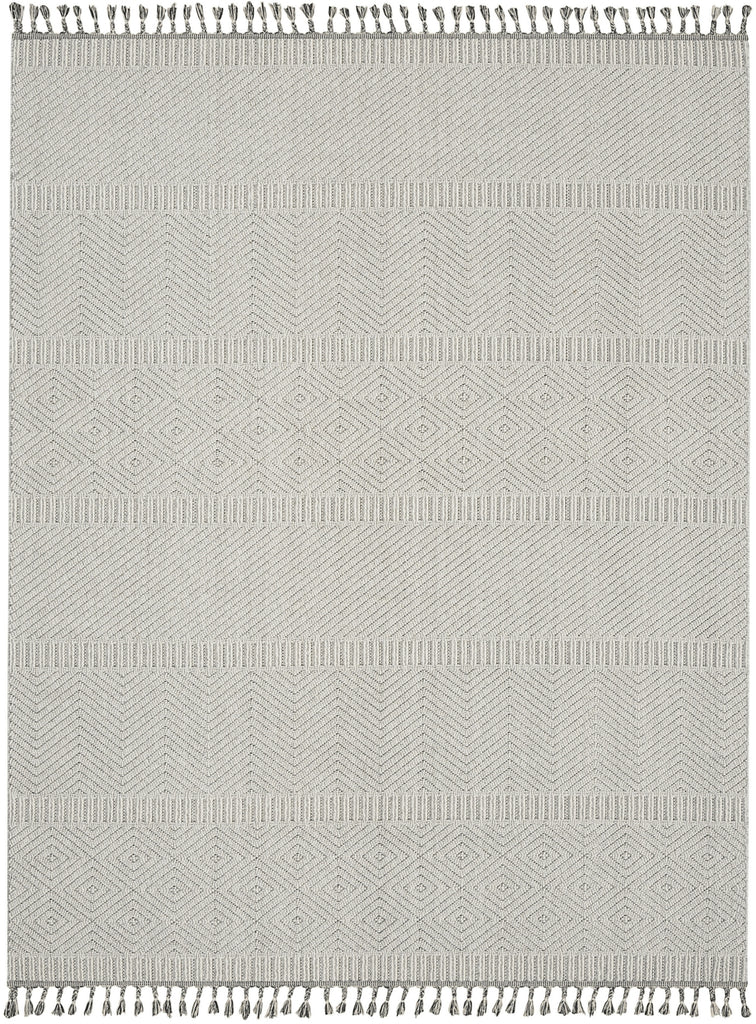 Nourison Paxton PAX06 Grey Ivory Area Rug main image