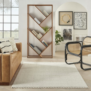 Nourison Paxton PAX06 Ivory Area Rug Room Image Feature