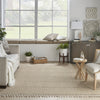 Nourison Paxton PAX06 Mocha Area Rug Room Image Feature