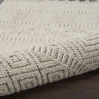 Nourison Paxton PAX06 Taupe Area Rug Corner Image