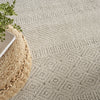 Nourison Paxton PAX06 Taupe Area Rug Corner Image