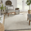 Nourison Paxton PAX06 Taupe Area Rug Corner Image