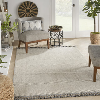 Nourison Paxton PAX06 Taupe Area Rug Corner Image