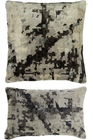 Kalaty Bespoke Pillow PB-071 White/Ebony Main Image