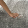 Nourison Pacific Shag PCS02 Grey Area Rug Texture 2