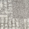 Nourison Pacific Shag PCS02 Grey Area Rug Close Up
